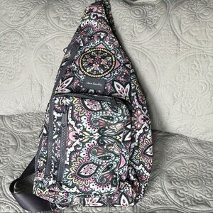 Vera Bradley Multicolor Paisley Sling Bag